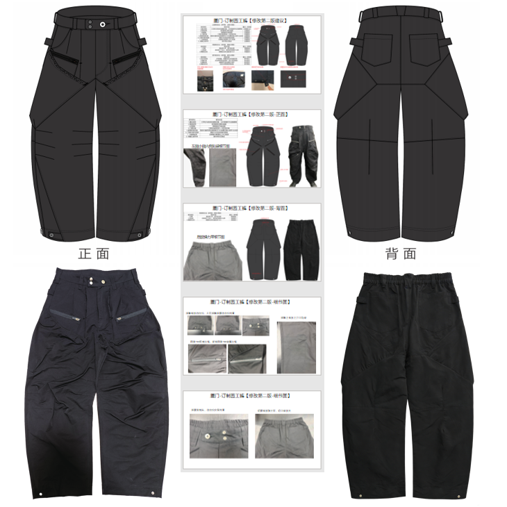 定制园工裤